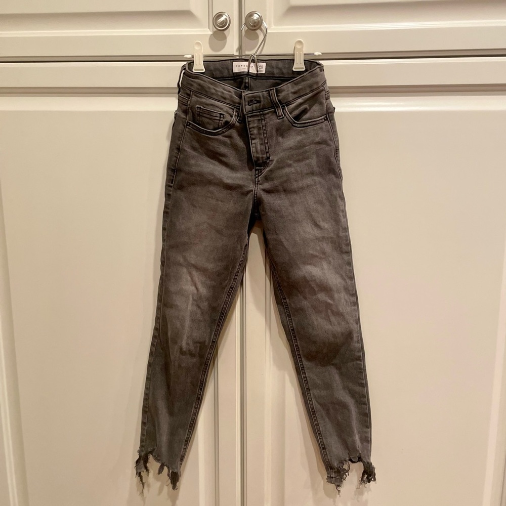 Top shop Jamie cropped jeans
